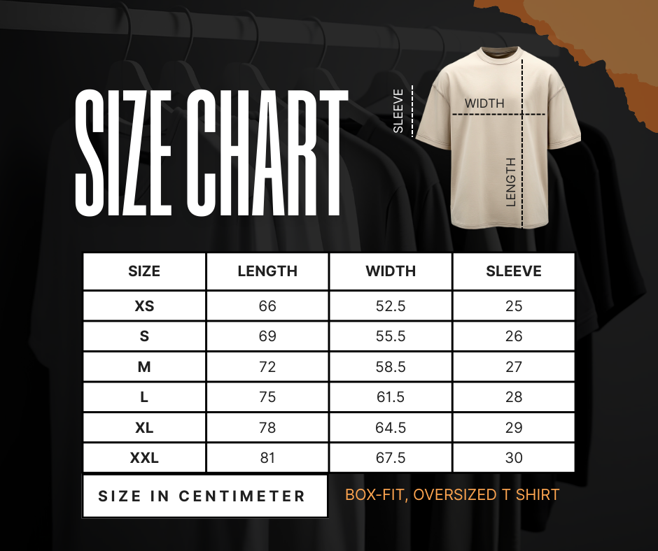 Resilience Oversized Box Fit T-Shirt (Black)